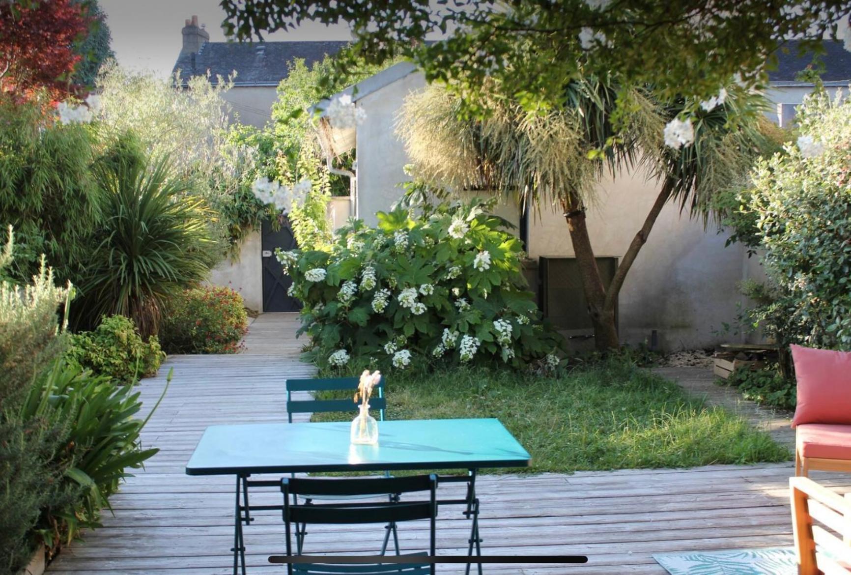 Duplex Confort Et Jardin Charmant Нант Экстерьер фото